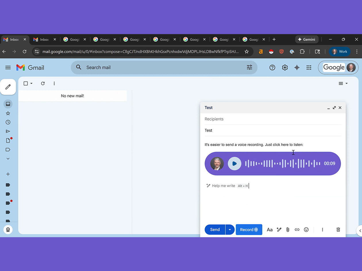 Chorde: Voice Email for Gmail & Outlook - Lifetime Subscription (Pro Plan)