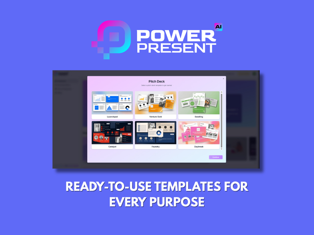 PowerPresent - AI Presentation Generator: Lifetime Subscription