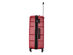 DUKAP Rodez Lightweight Hardside 3-Piece Set (20"/24"/28", Red)