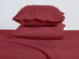 Bamboo 2000 Count 6-Piece Sheet Set with SnugGrip (Raspberry/Cal King)