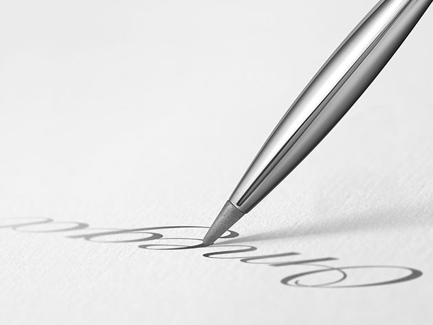 Omega Series 5 Inkless Pen (Silver)