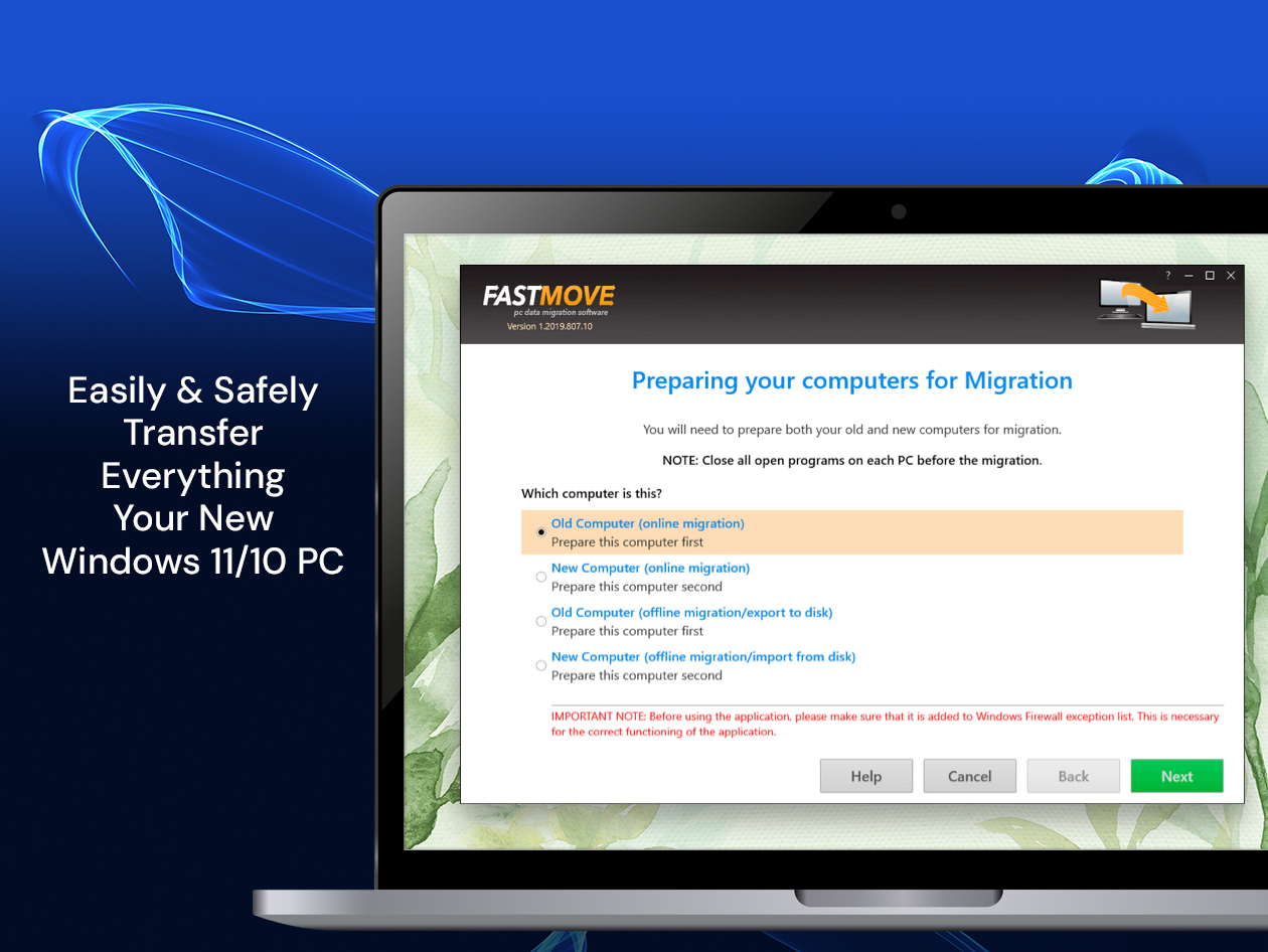 FastMove Lifetime Subscription: 10 Computers