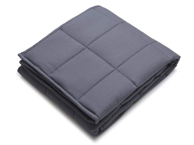 Kathy Ireland Weighted Blanket (Charcoal/15lbs, 48"x 72")