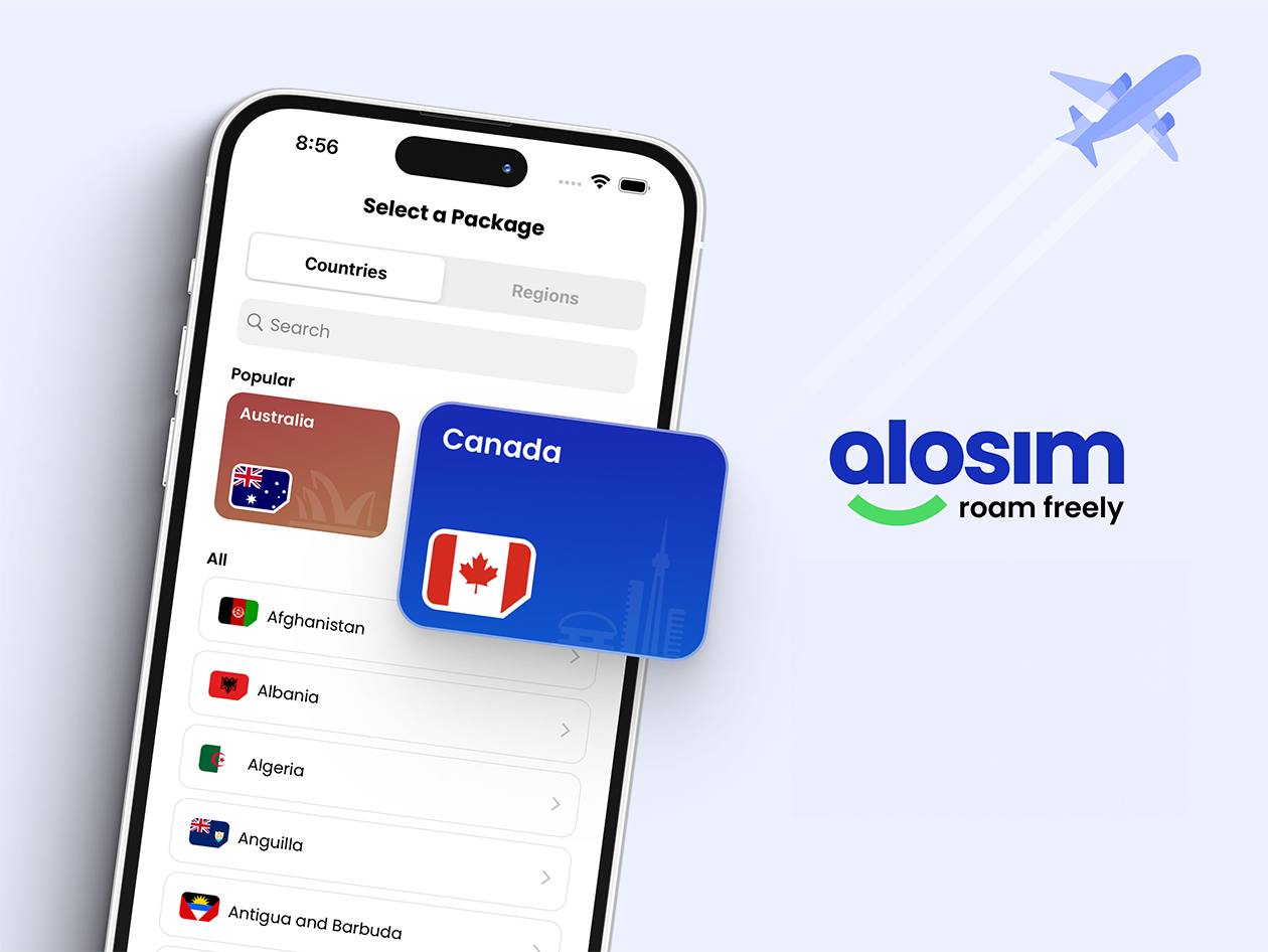 aloSIM Traveler's Mobile Data Plan: Pay $24.97 for $50 Credit