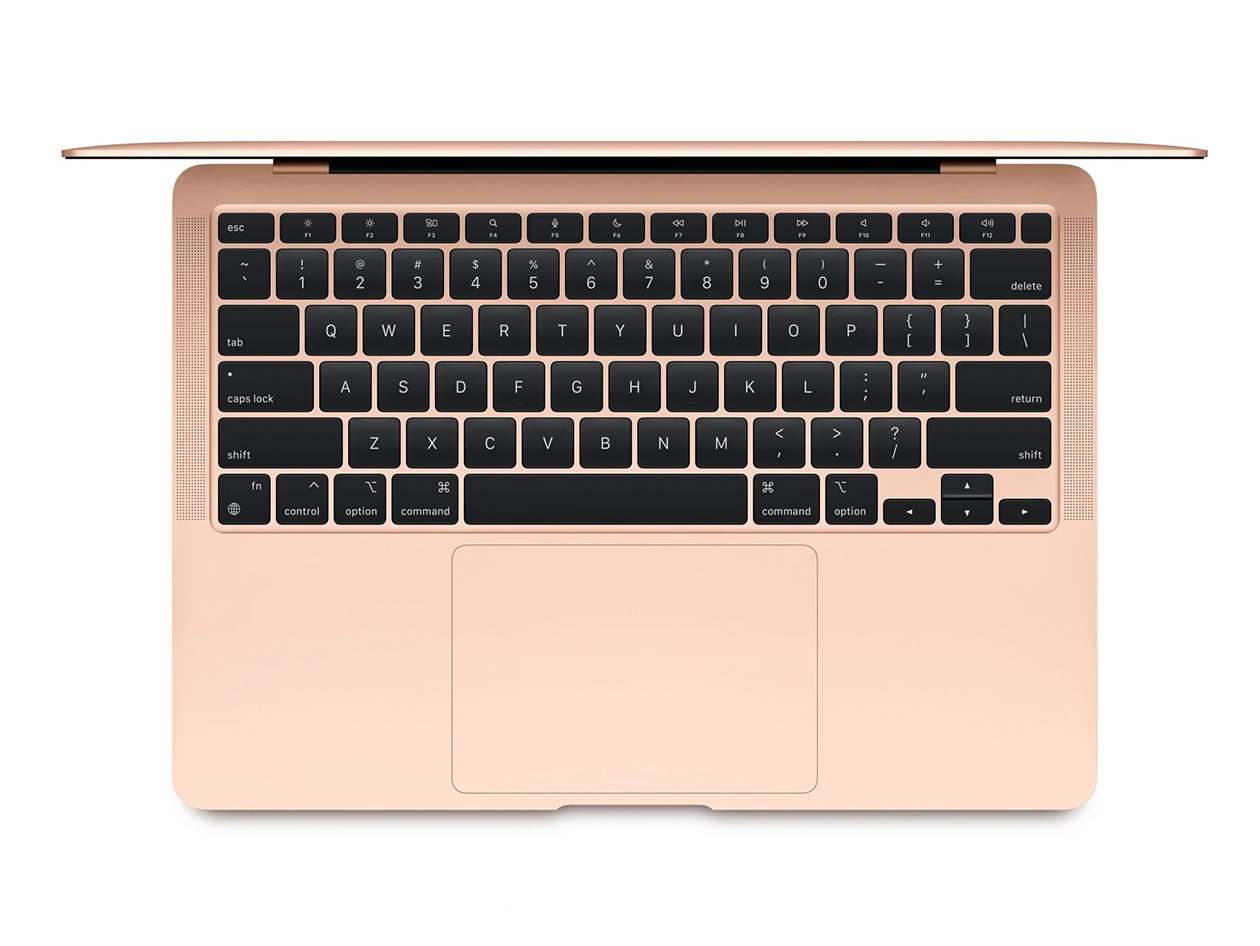 Apple Macbook Air (2020) 13" M1 8CPU 7GPU 8GB RAM 256GB SSD Gold (Refurbished)