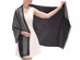 Shimmered Shawl: Two-Toned Elegance