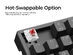 K8 QMK Wireless Mechanical Keyboard RGB Backlight (Hot-Swappable)