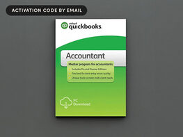 Intuit QuickBooks Desktop Accountant 2024 for Windows (1 User): 1-Year Subscription