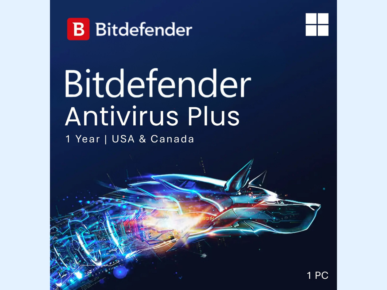 Bitdefender Antivirus Plus (1 Device): 1-Year Subscription