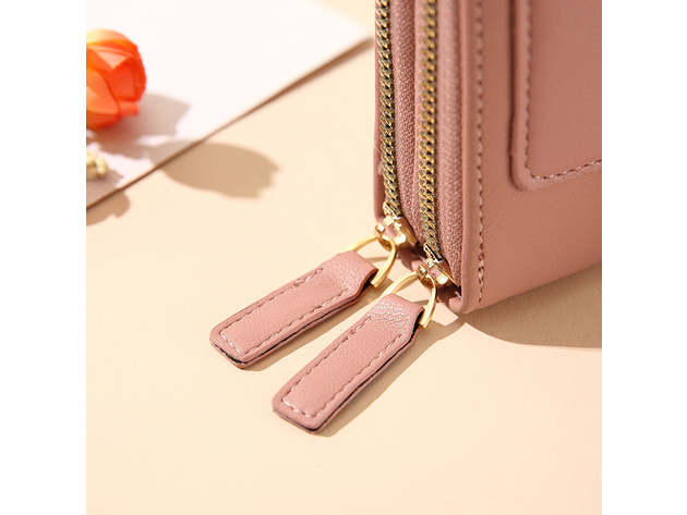Lior Crossbody Shoulder Bag for Women (Mauve)