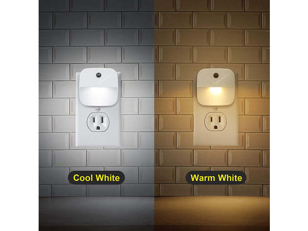 6-Pack Motion Sensor Plug-in Lights