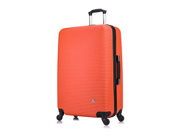 InUSA Royal Lightweight Hardside 3-Piece Set (20"/24"/28", Orange)