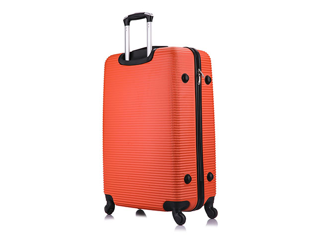 InUSA Royal Lightweight Hardside 3-Piece Set (20"/24"/28", Orange)