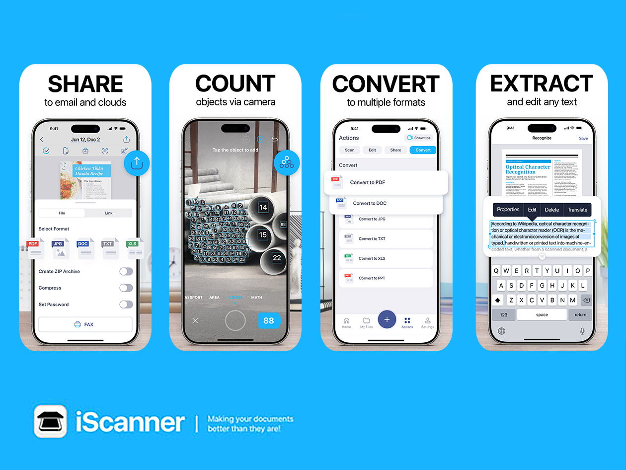iScanner App: Lifetime Subscription