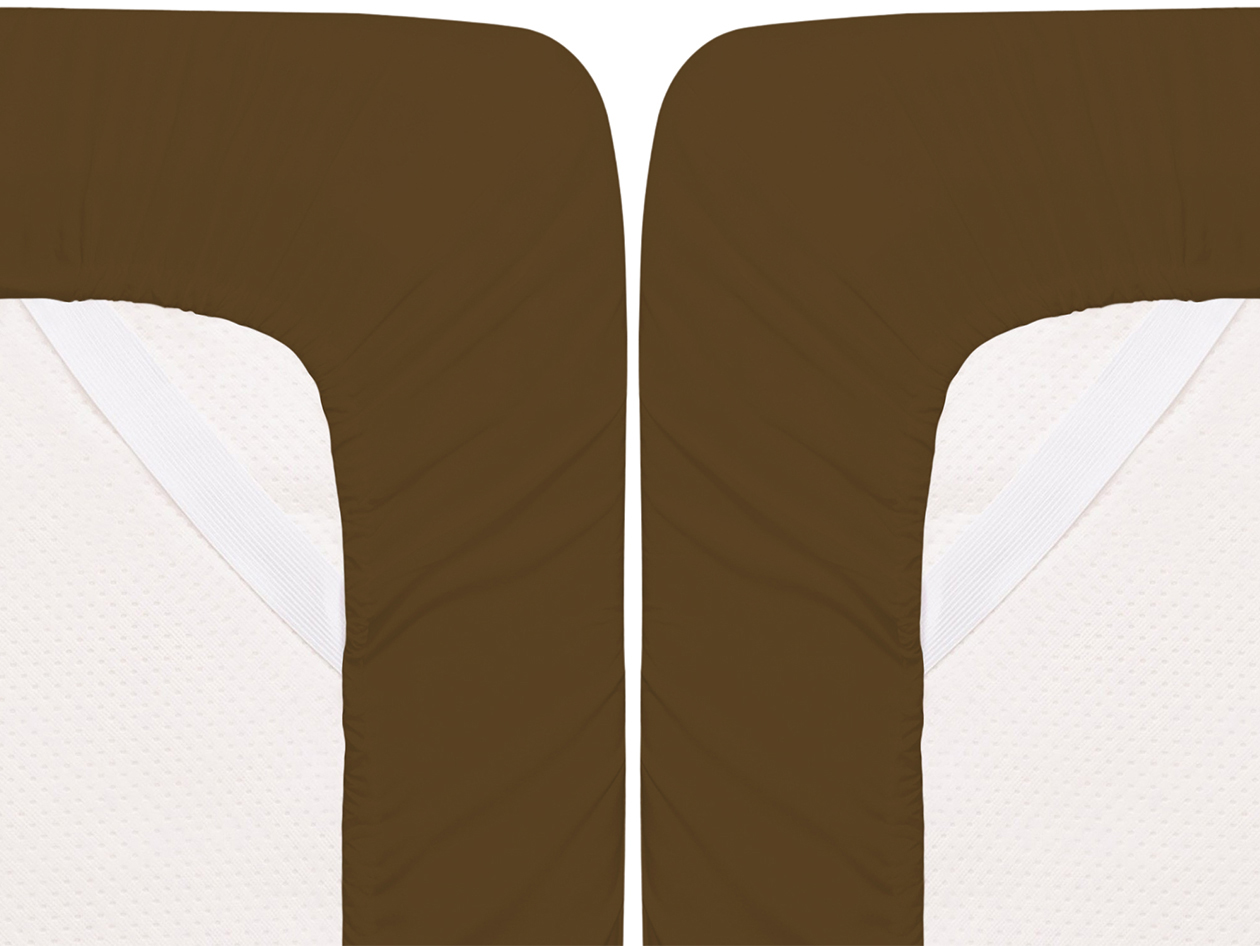 Super-Soft 1800 Series Bamboo Blend 6-Piece Sheet Set (Chocolate/Queen)