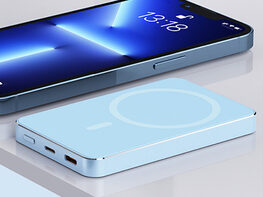 Speedy Mag 5,000mAh Wireless Charger for iPhone (Blue)