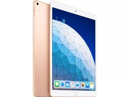 Apple iPad Air 10.5" (2019) 3rd Gen 256GB Wi-Fi Gold (Refurbished) & Accessories Bundle