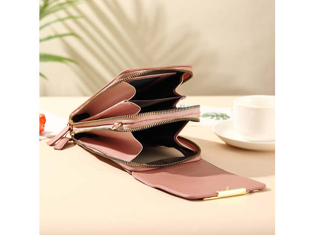 Lior Crossbody Shoulder Bag for Women (Mauve)
