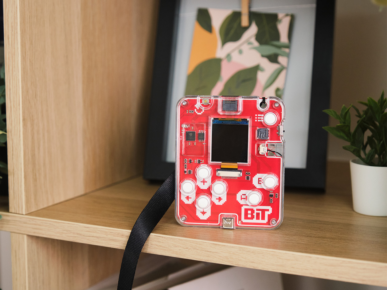 Bit 2.0 DIY Retro Game Console - Learn STEM & Code
