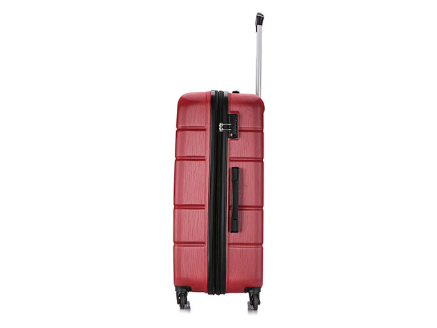 DUKAP Rodez Lightweight Hardside Spinner (24"/Red)