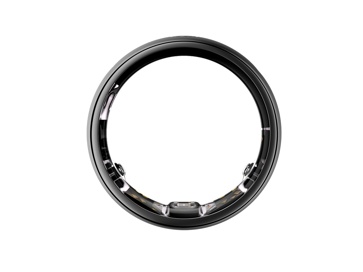 Circular Ring 2 - Advanced Health & Fitness Tracker Smart Ring (Obsidian Black/Size 8)