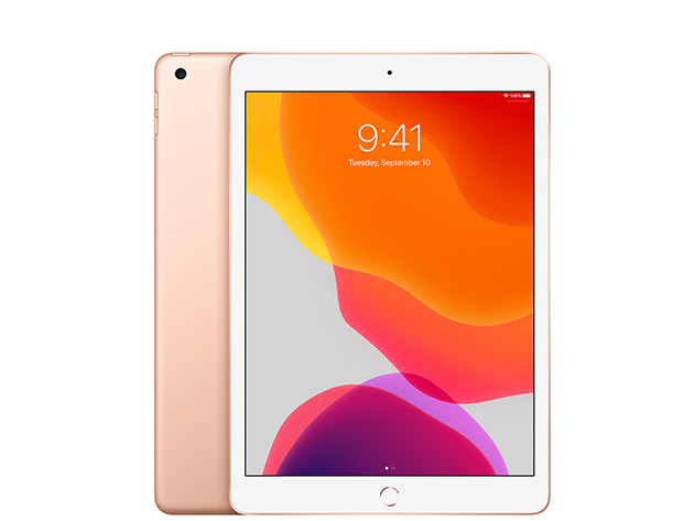 Apple iPad (2019) 7th Gen 32GB Wi-Fi & 4G Unlocked Gold (Refurbished)
