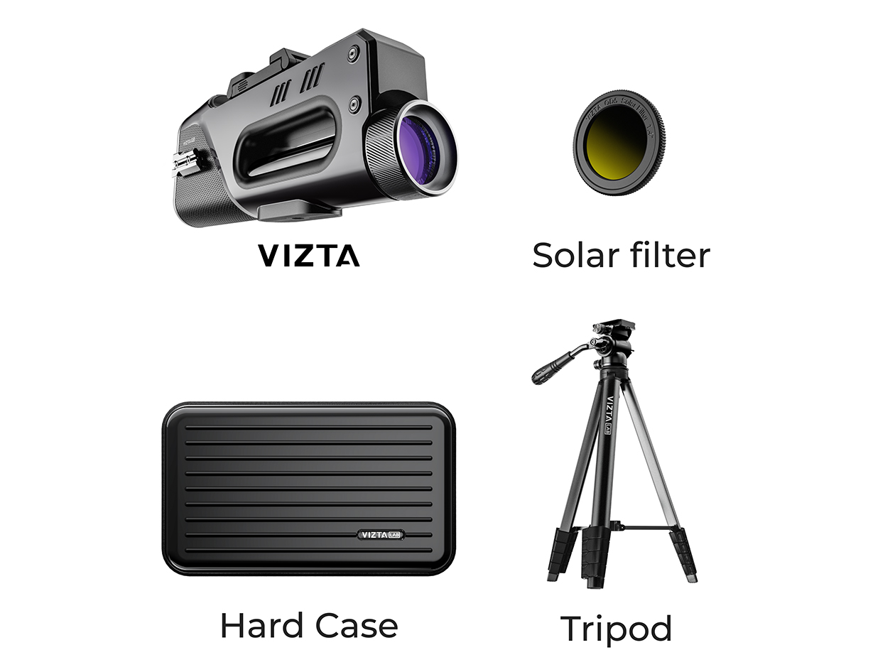 Viztalab Smartphone-Based AI Telescope (Combo Max)