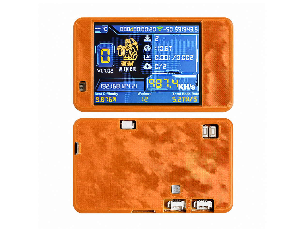 BlockChance Color Series Bitcoin Ticket Miner (Orange)
