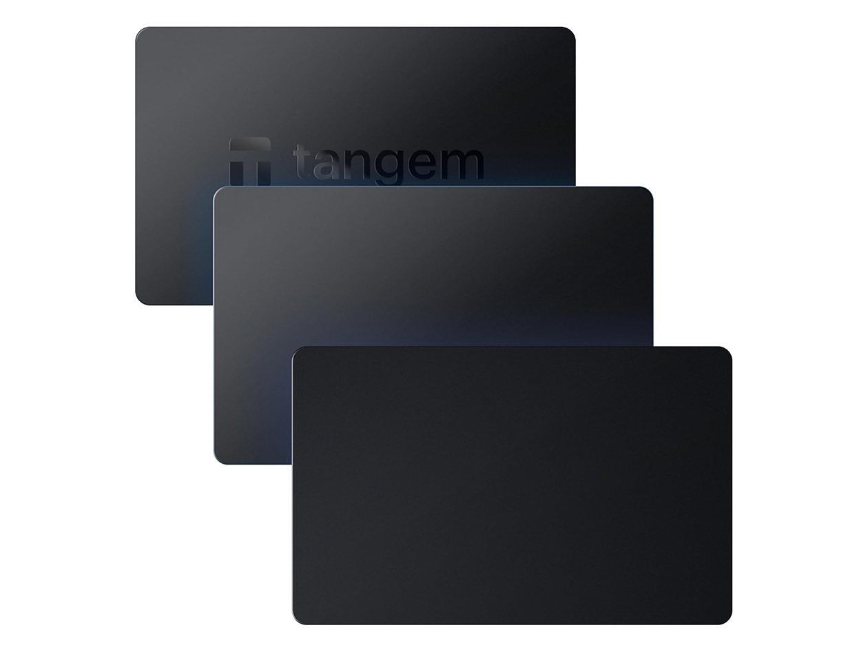 TANGEM Stealth Wallet 3-Pack Secure Offline Crypto Hardware Wallet