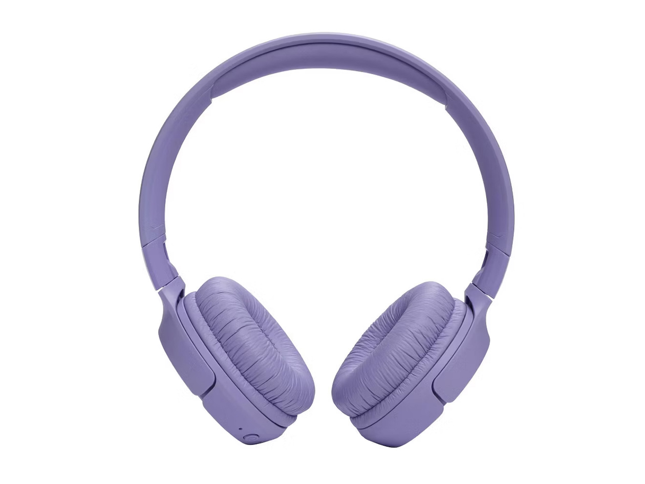 JBL Tune 520BT On-Ear Wireless Headphones - Purple (Open Box)