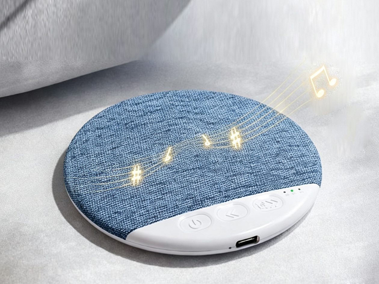 Ultrathin Sleep Aid Under Pillow Speaker (Blue)