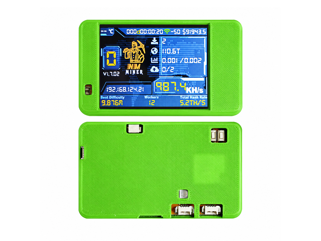 BlockChance Color Series Bitcoin Ticket Miner (Green)