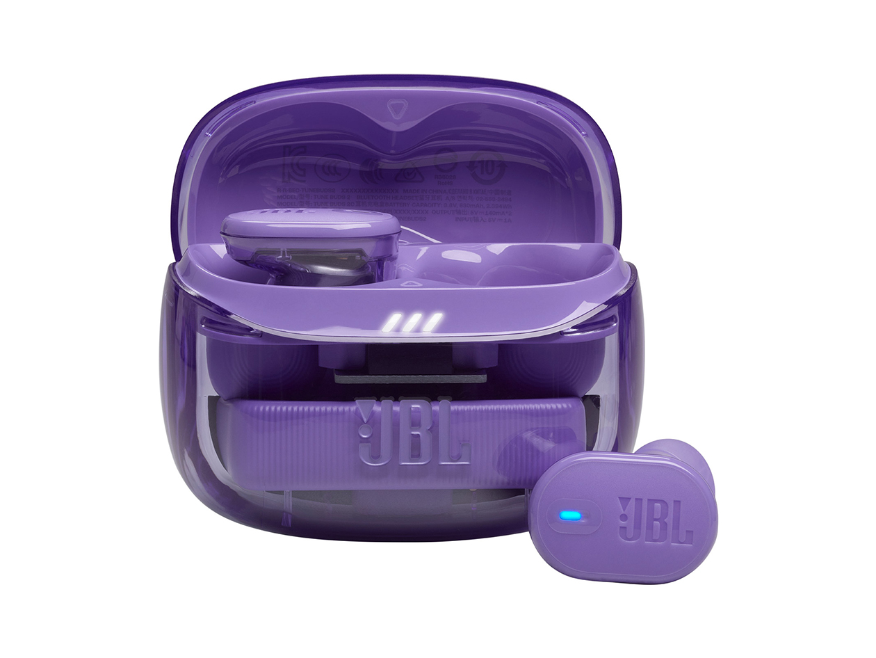 JBL Tune Buds 2 True Wireless Noise Cancelling Earbuds - Ghost Mauve (Open Box)