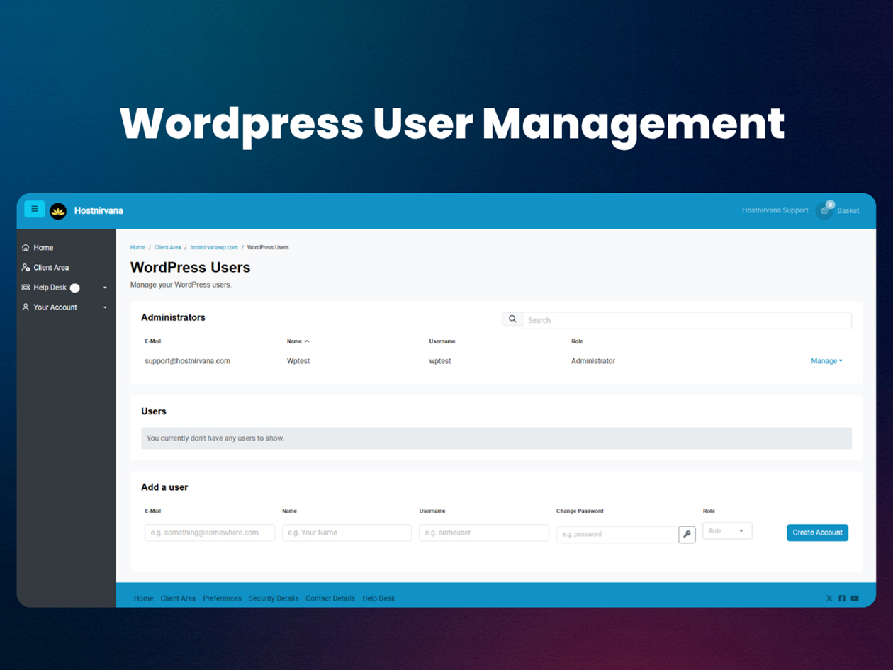 Hostnirvana WordPress Website Hosting: Lifetime Subscription