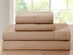 4 Piece Bamboo Blend Waffle Hem Sheet Set (Rust/Queen)  