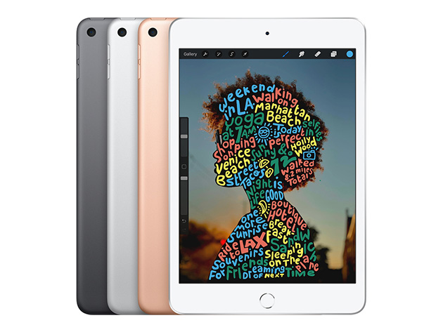 Apple iPad mini (2019) 5th Gen 256GB Wi-Fi Silver (Refurbished)
