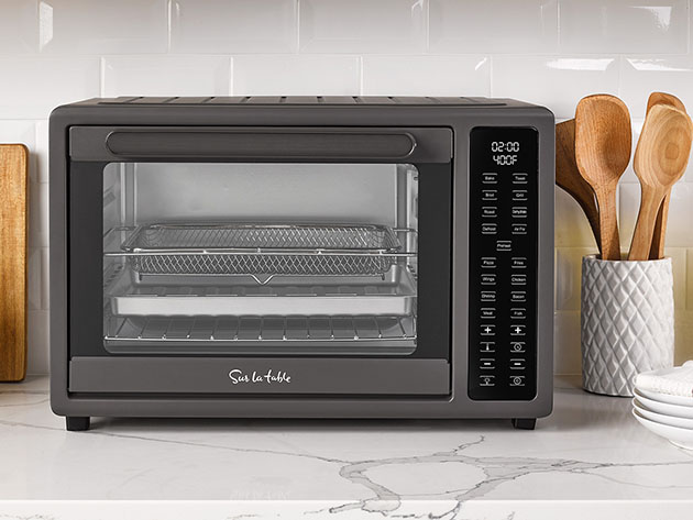 Sur La Table 1.1 Cu. Ft. Multifunctional Air Fryer Toaster Oven