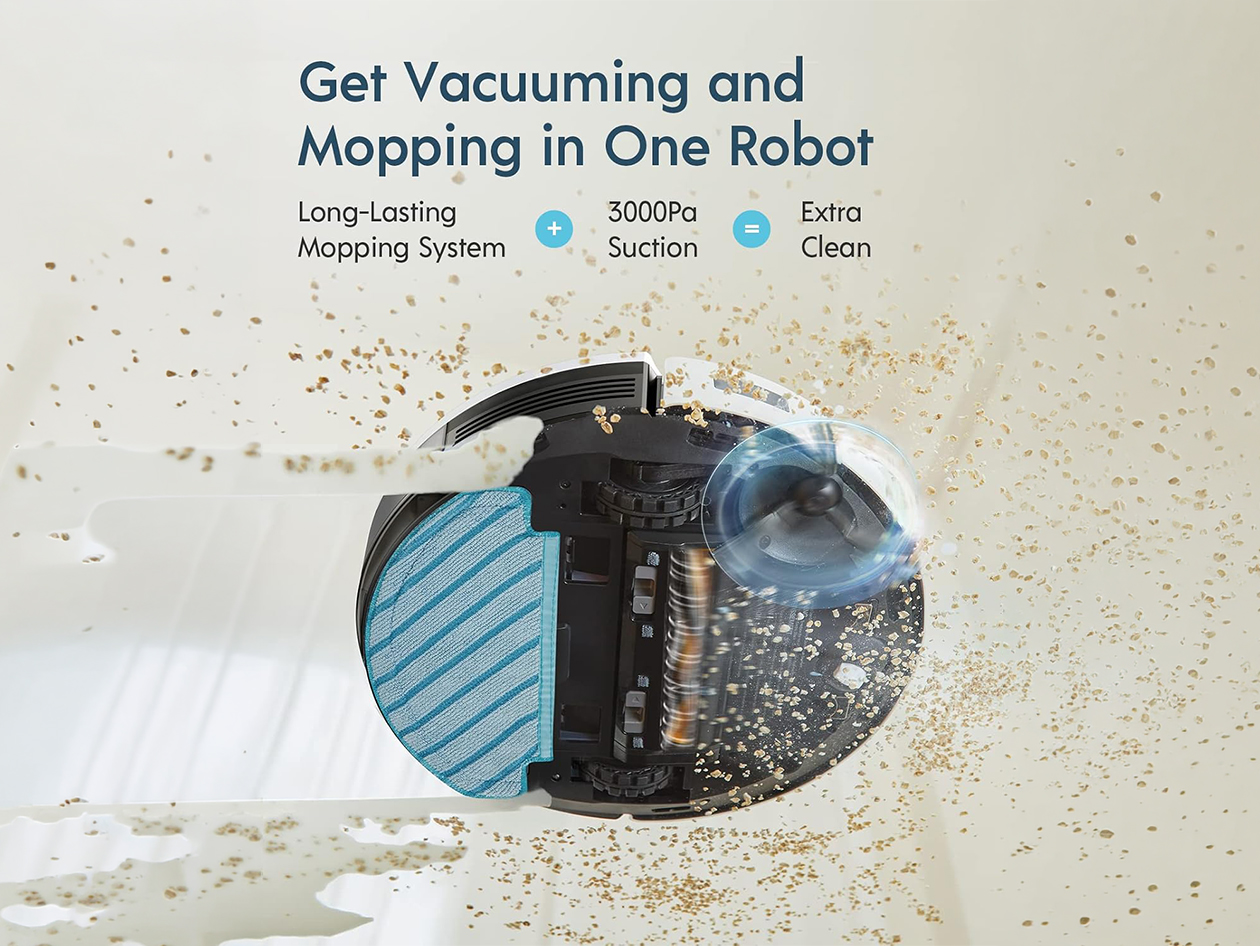 Ecovacs Yeedi Vac Station K781+ 3 in 1 Cleaner